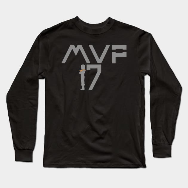 MVP Android 17 Long Sleeve T-Shirt by LucrativeDesigns